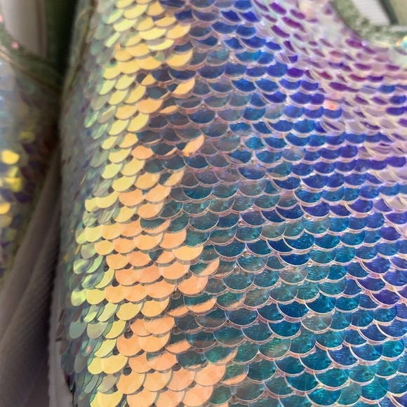 Cat & Jack Mermaid Slip On Shoes - Picture 3 of 13